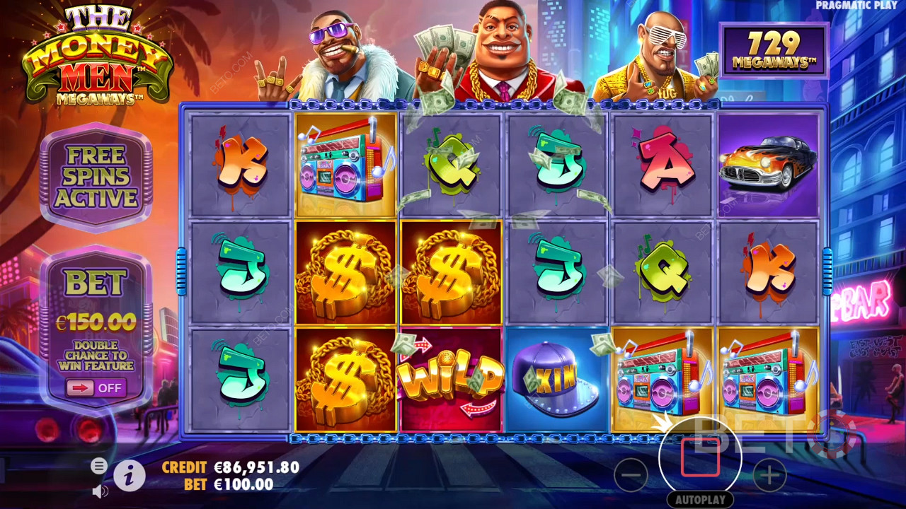 The Money Men Megaways  Juego Gratis