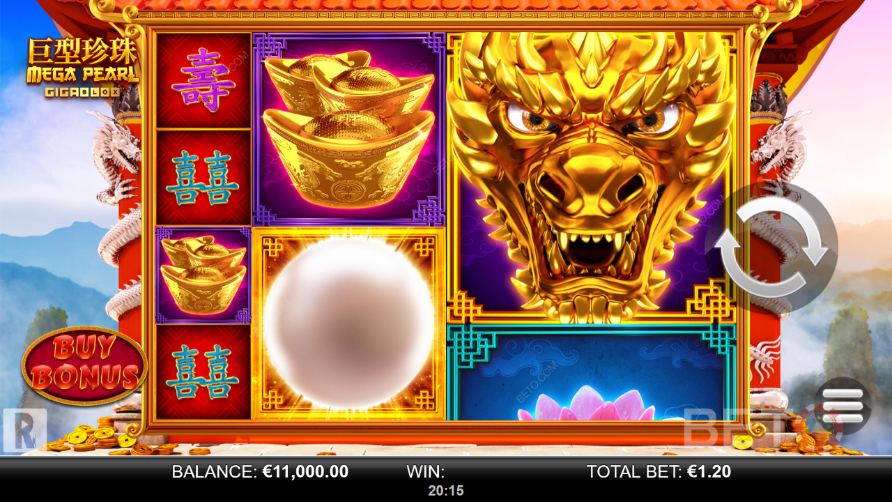 Reseña de Megapearl Gigablox por BETO Slots
