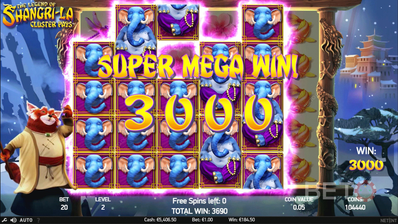 Ganar un Super Mega Win es muy emocionante
