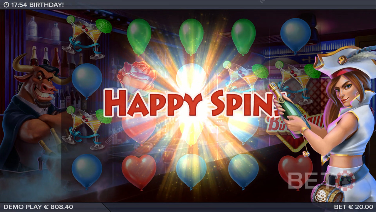 Cumpleaños Reseña de BETO Slots