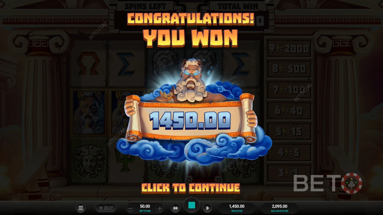 ¡Gana 2.000 veces tu apuesta en la tragaperras online Titan Strike!