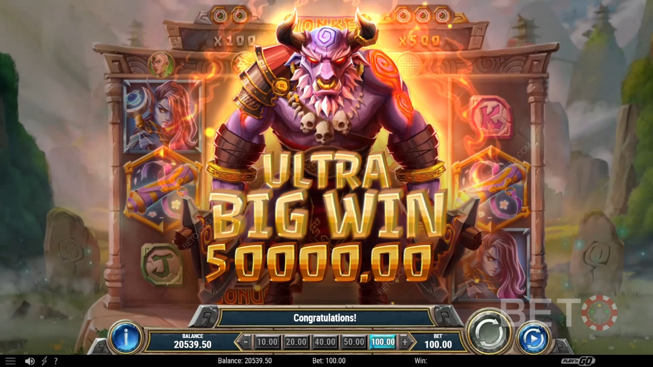 Mono: Battle for the Scrolls Reseña de BETO Slots