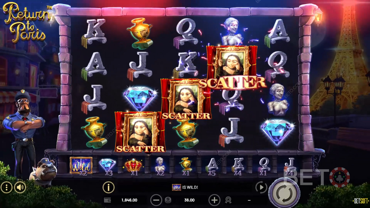 Reseña de Return to Paris de BETO Slots