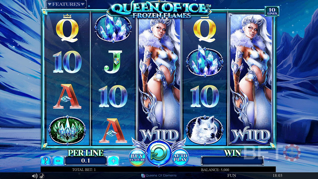 Queen of Ice Frozen Flames  Juego Gratis