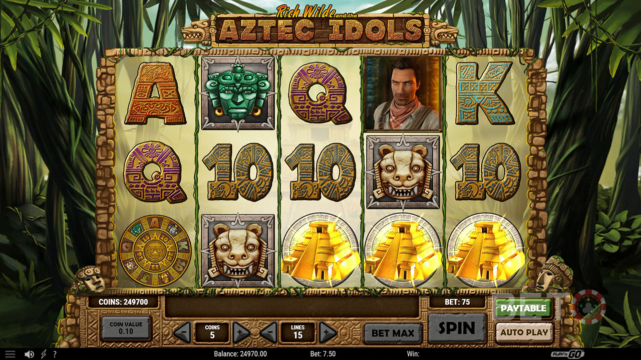 Aztec Idols  Juego Gratis
