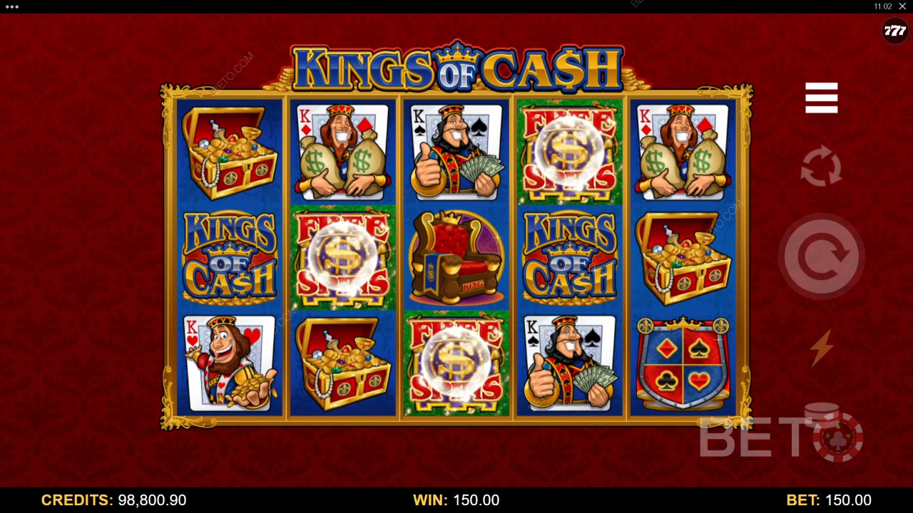 Revisión de Kings of Cash por BETO Slots
