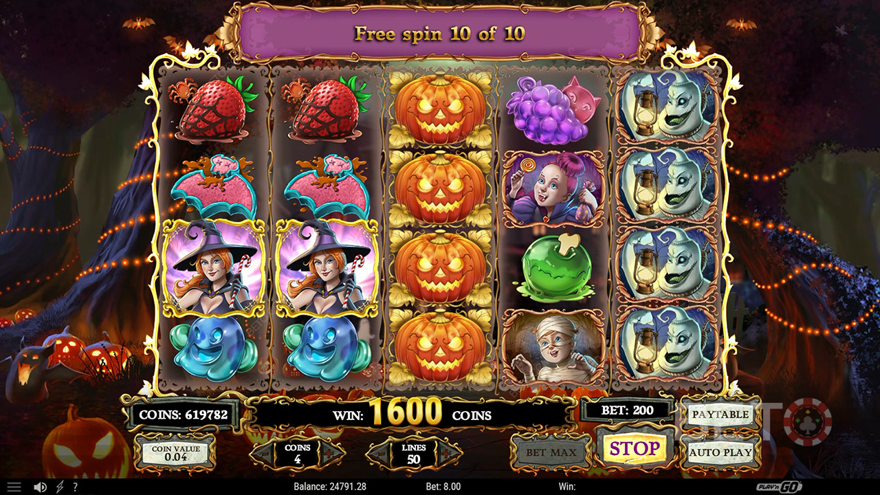 Feliz Halloween Reseña de BETO Slots