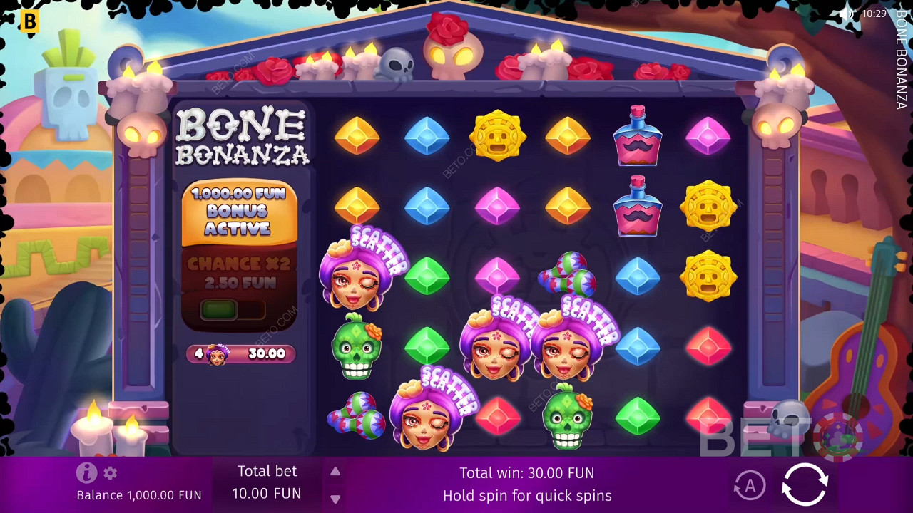 Bone Bonanza  Juego Gratis