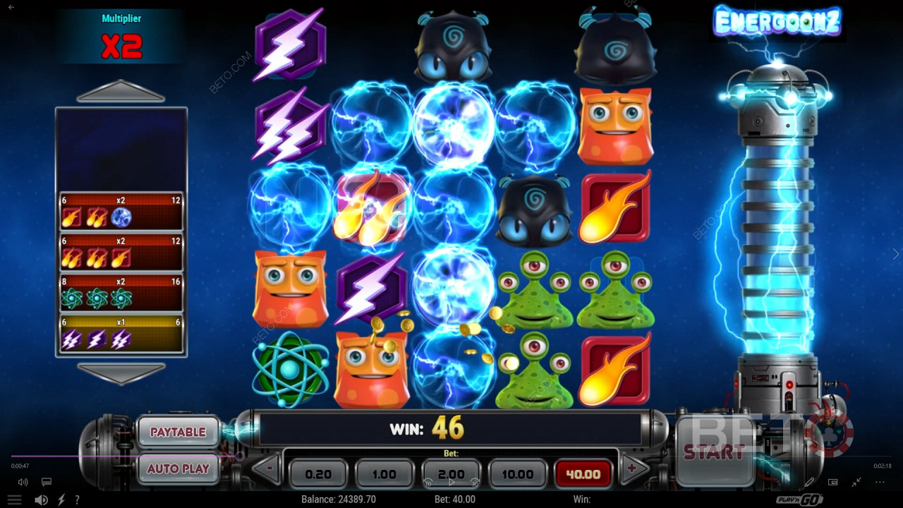 Energoonz Juego Gratis