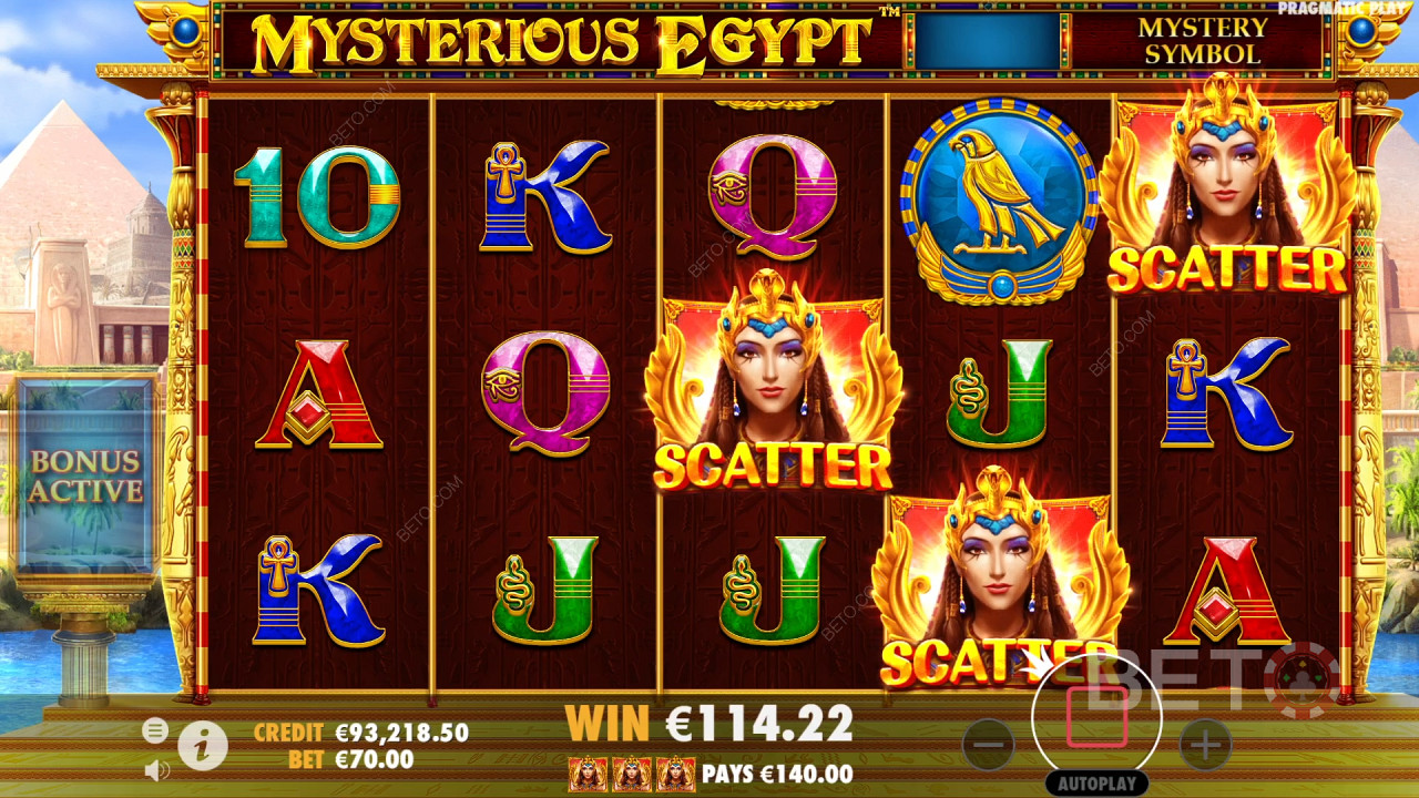 Mysterious Egypt Reseña de BETO Slots