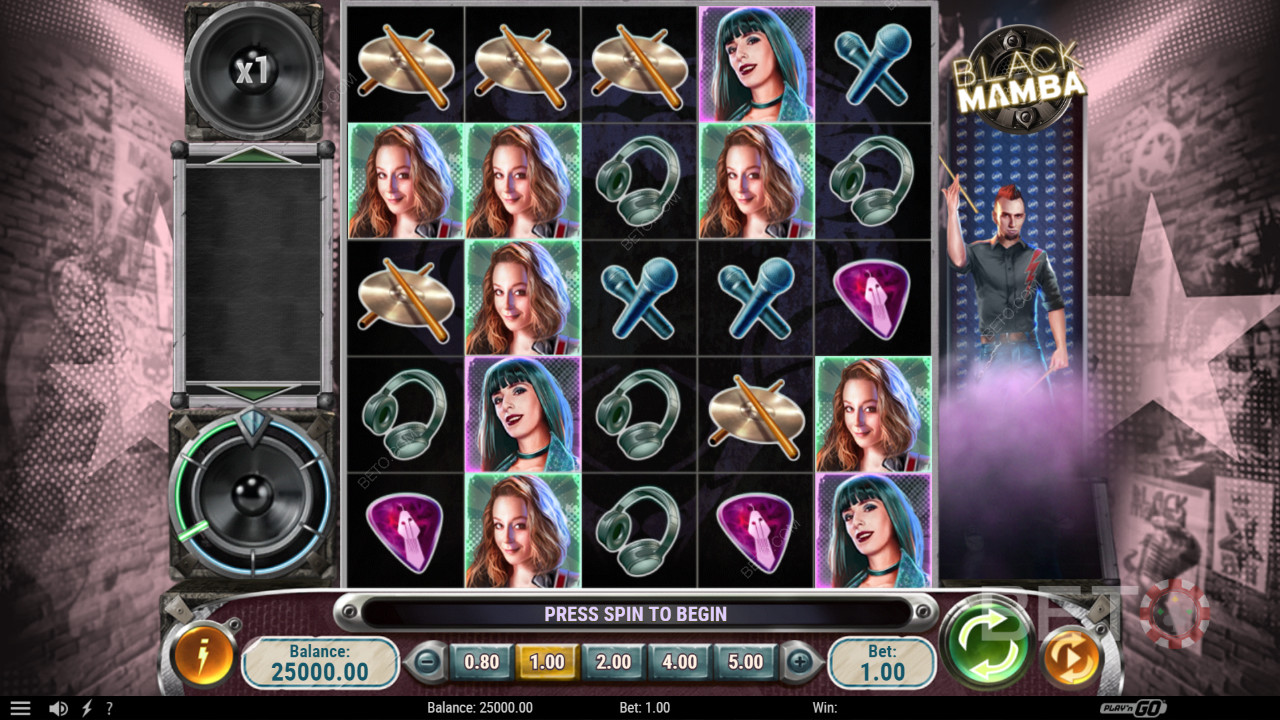 Revisión de Black Mamba por BETO Slots