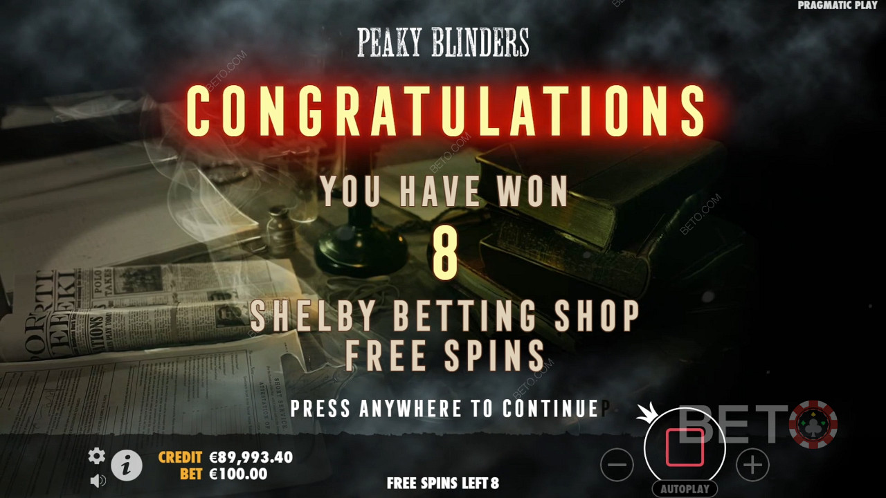 Explicación de los extras de «Peaky Blinders» por Pragmatic Play