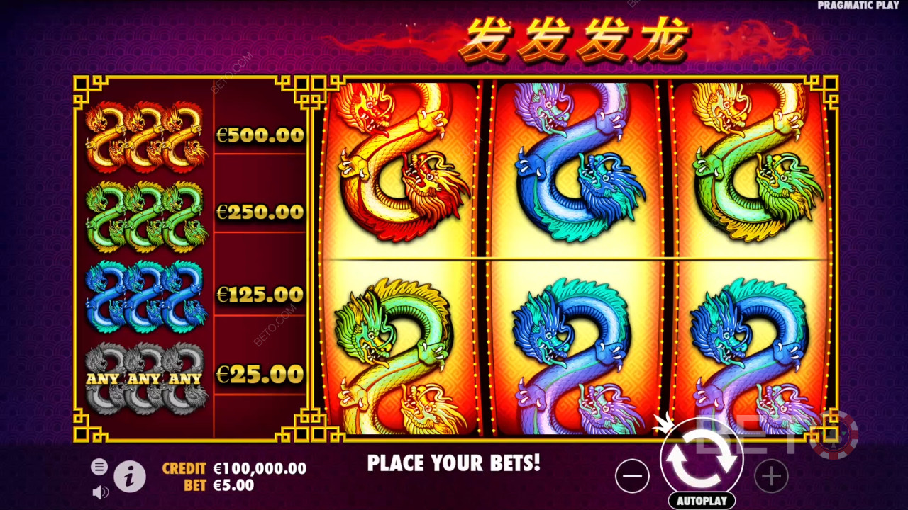 Veredicto para 888 Dragons Slot Online