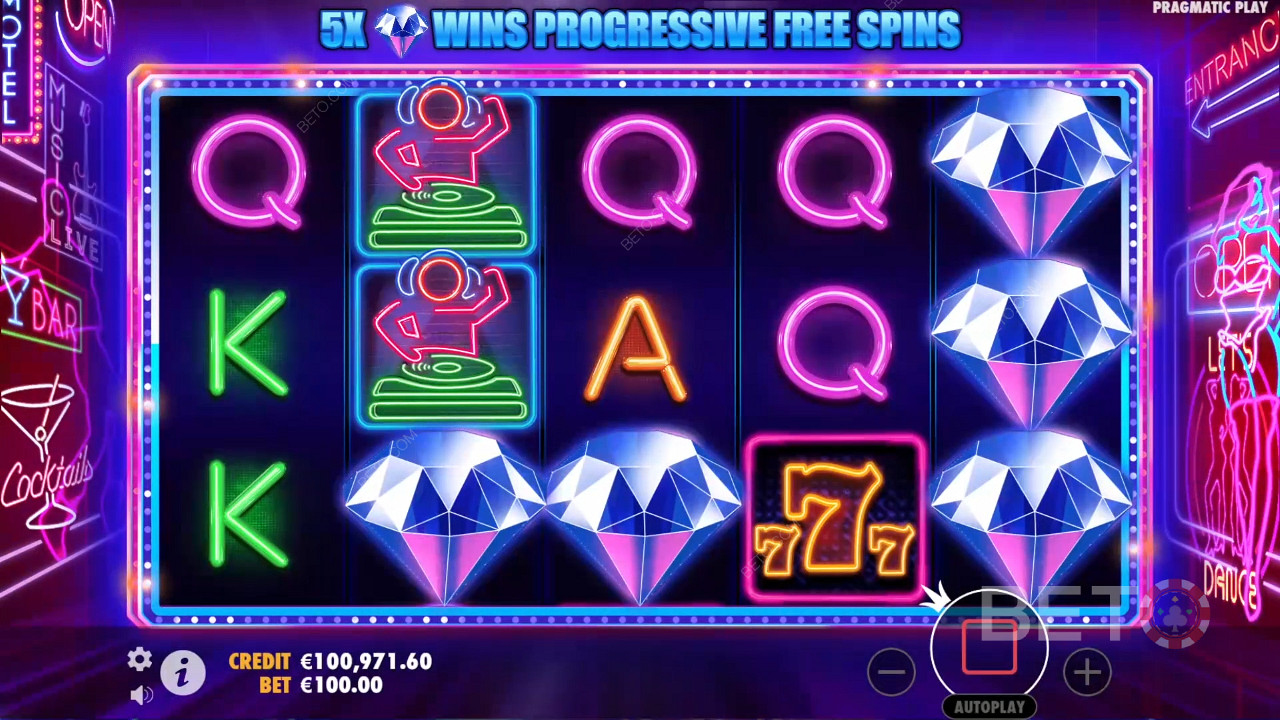 Reseña de Dance Party de BETO Slots