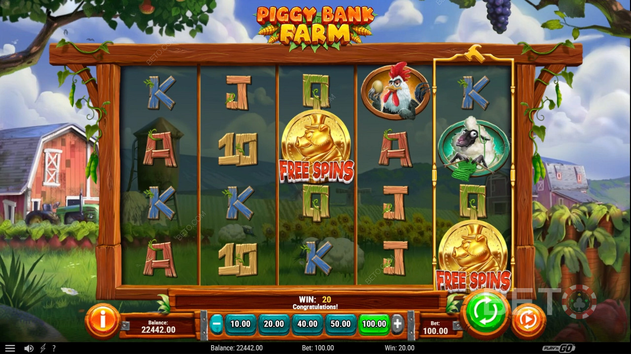 Piggy Bank Farm Juego Gratis