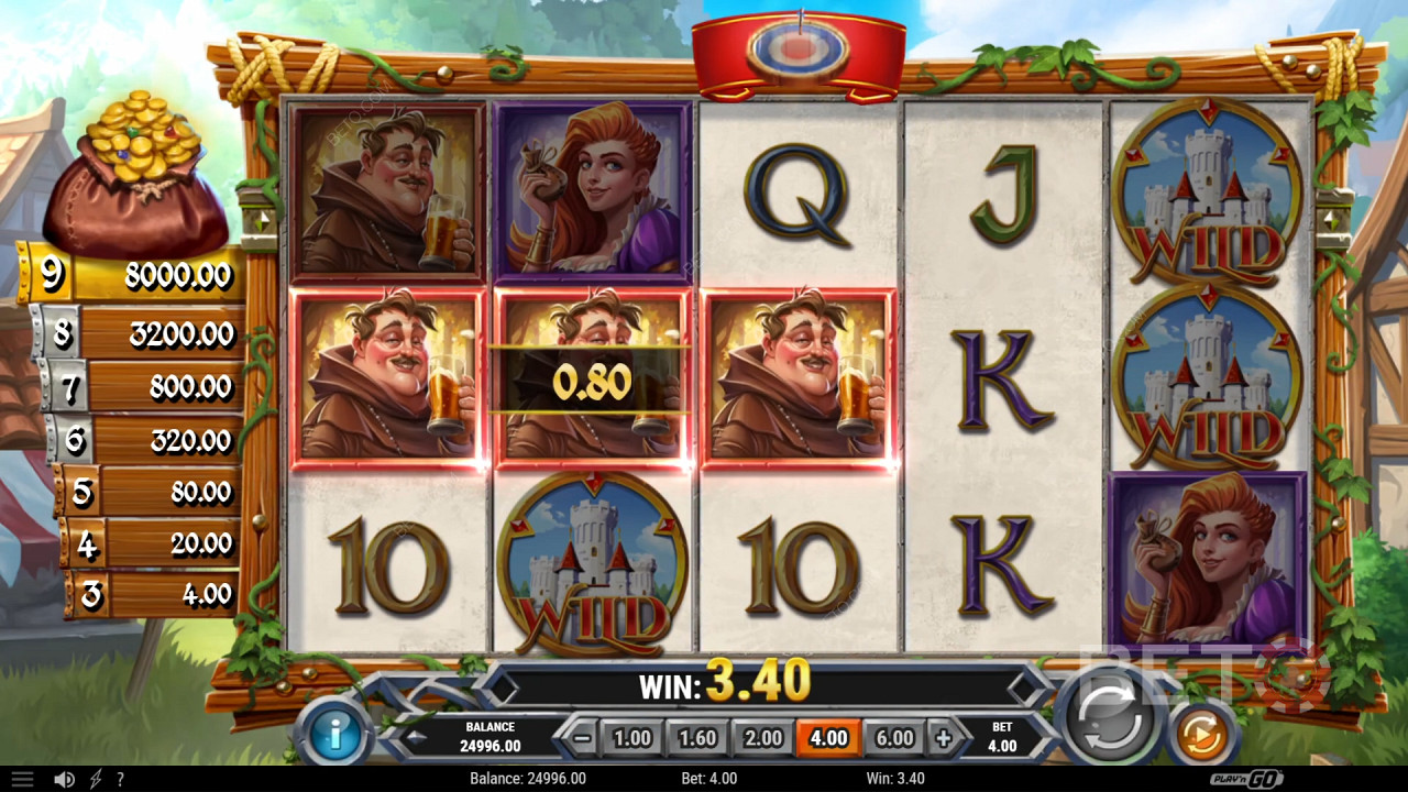 ¡Gana 6.500 veces tu apuesta en la tragaperras Sherwood Gold!