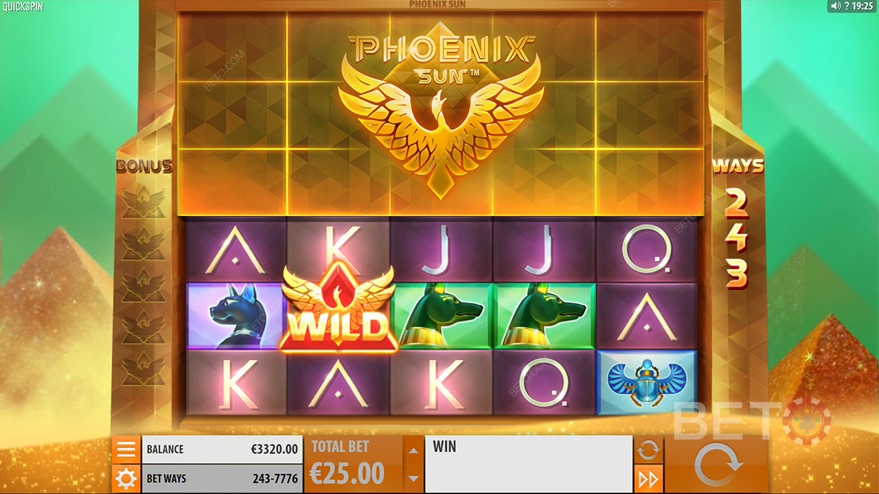 Revisión de Phoenix Sun por BETO Slots