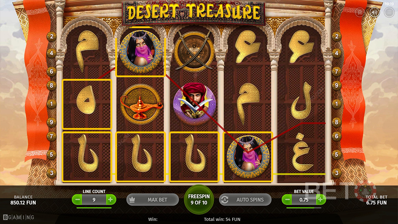 Desert Treasure (BGaming)  Juego Gratis