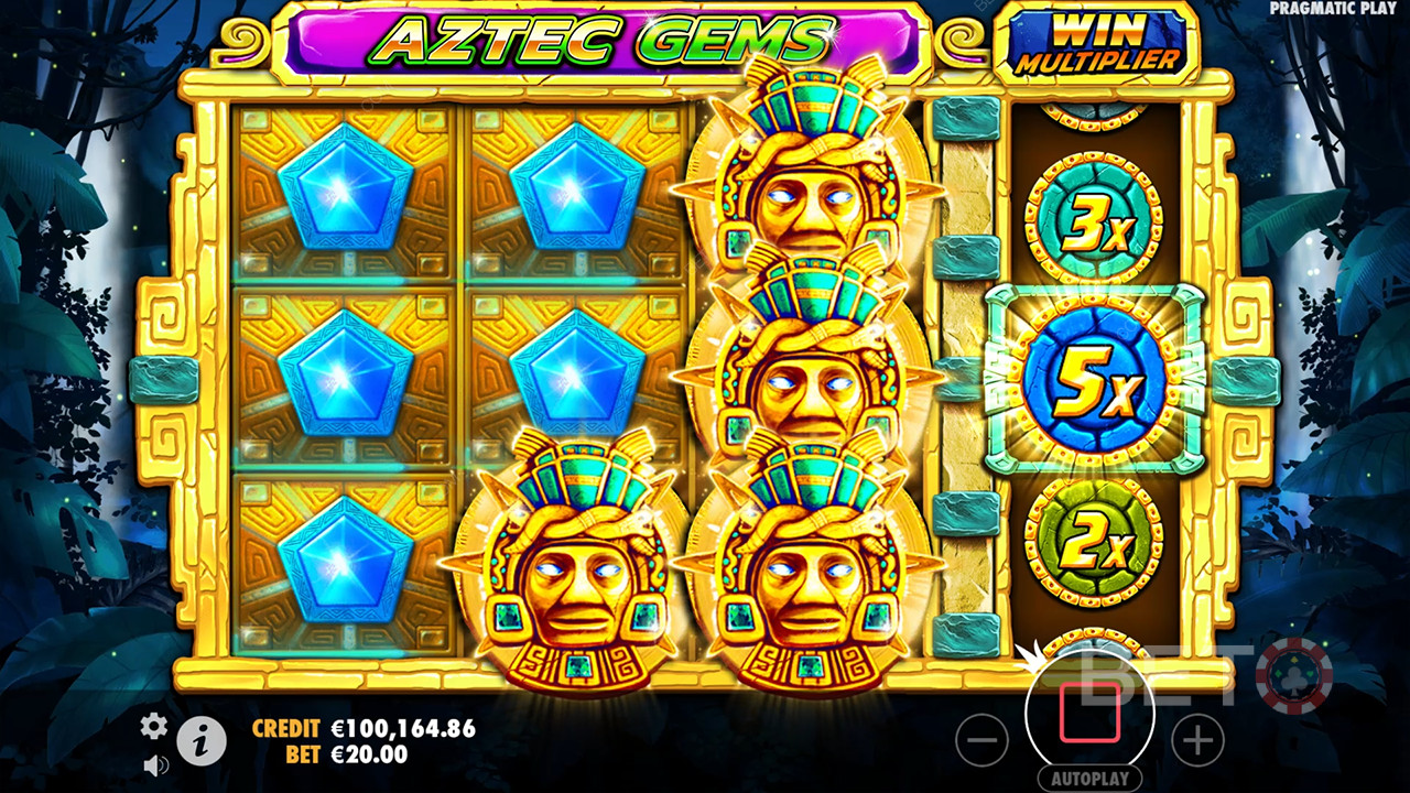 Revisión de Aztec Gems por BETO Slots