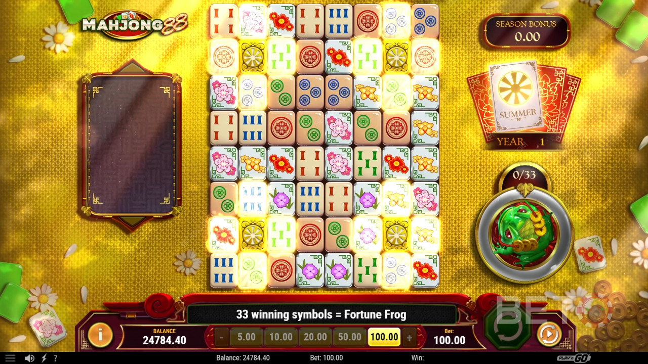 ¡Gana 5.000 veces tu apuesta en la tragaperras Mahjong 88 online!