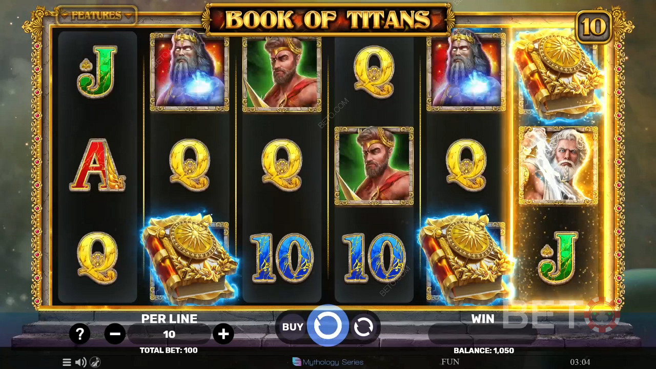 Reseña de Book of Titans de BETO Slots