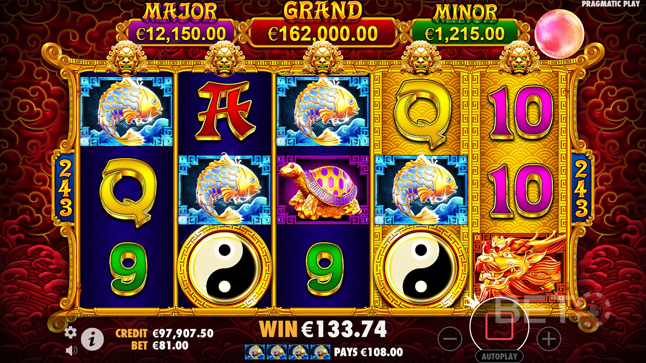 Veredicto de la tragaperras 5 Lions Gold