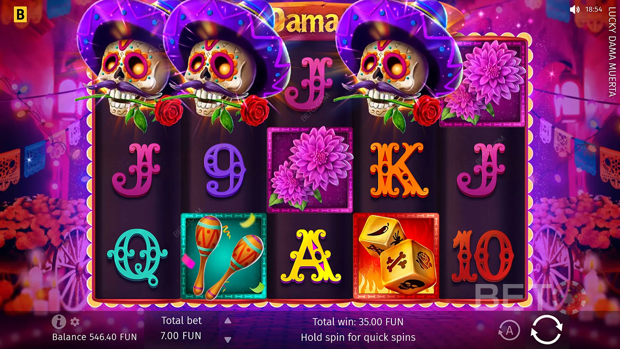 Lucky Dama Muerta Juego Gratis