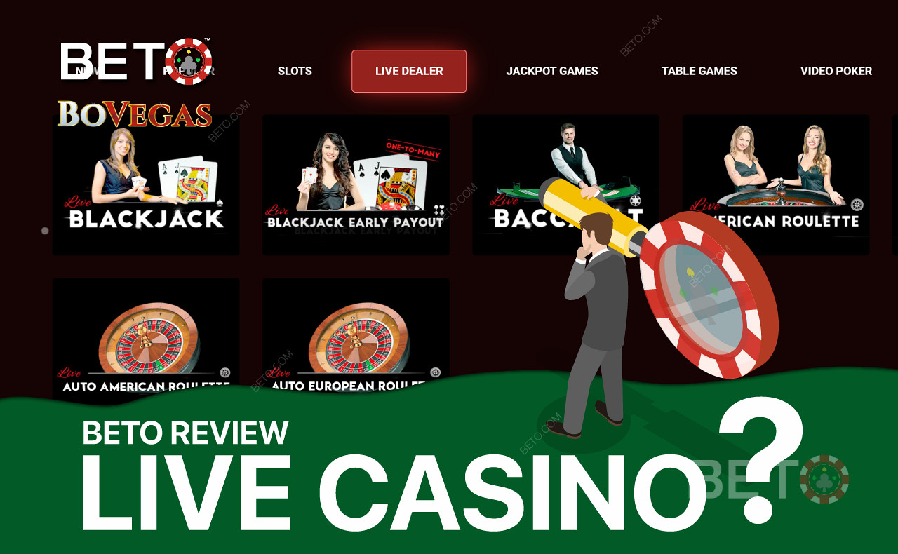 Disfrute de la experiencia del Live Casino desde la comodidad de su casa