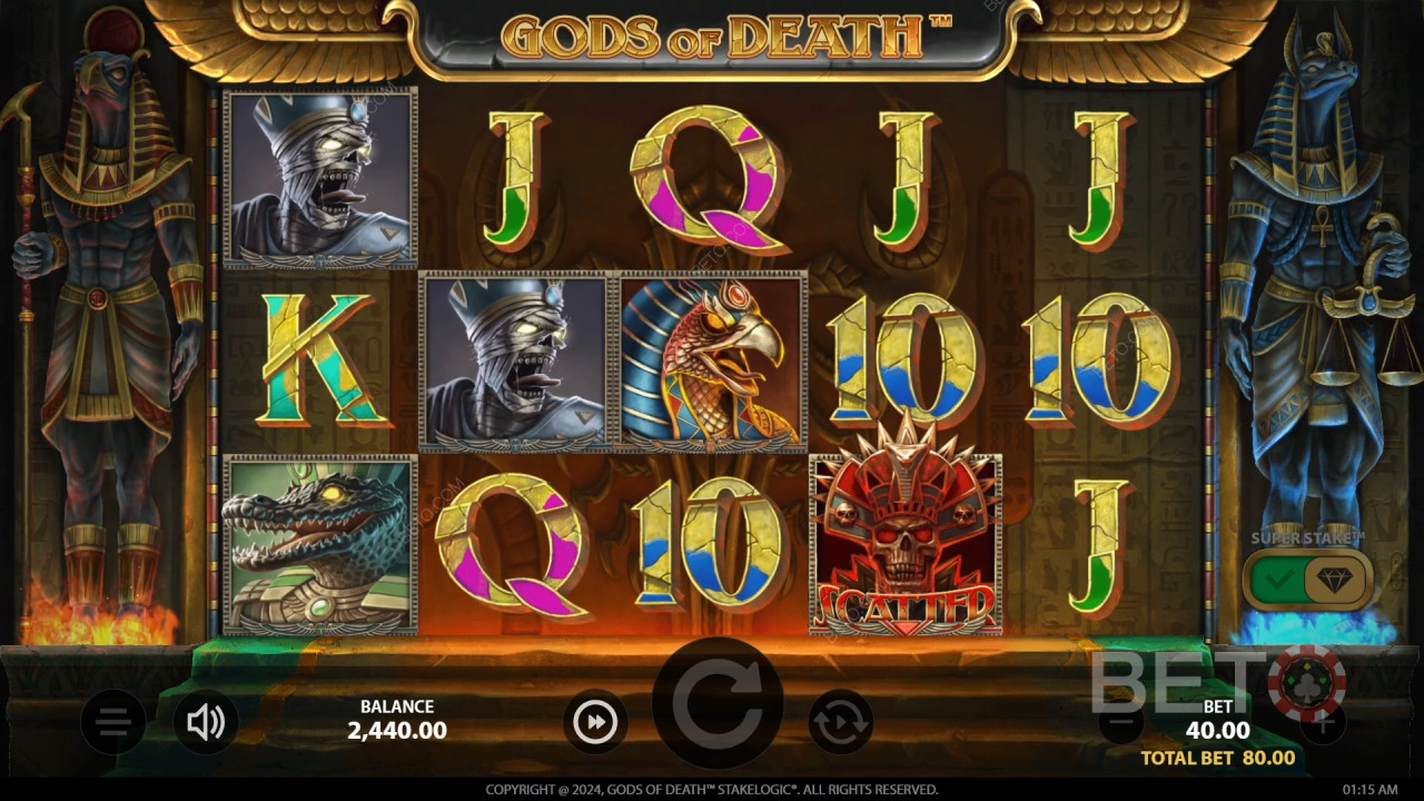 Crítica de Gods of Death por BETO Slots