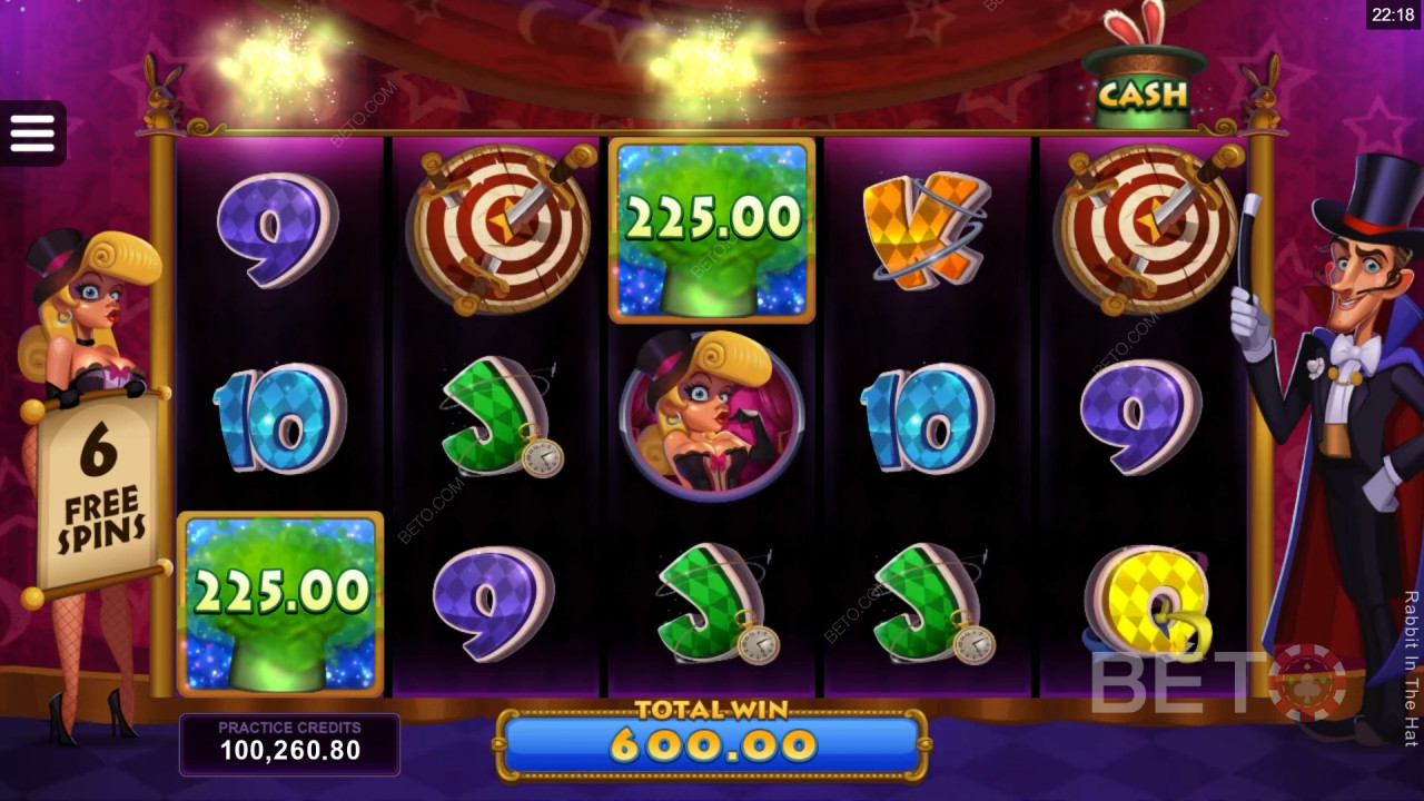 Reseña de Rabbit In The Hat de BETO Slots