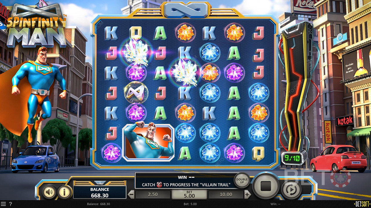 Spinfinity Man Reseña de BETO Slots