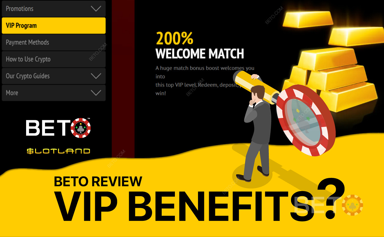 Disfrute de varias ventajas, como una bonificación de bienvenida del 200%, al ascender a la categoría VIP.