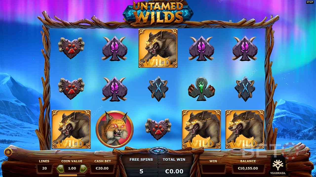 Reseña de Untamed Wilds de BETO Slots