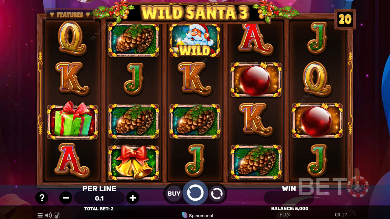 Wild Santa 3 Juego Gratis