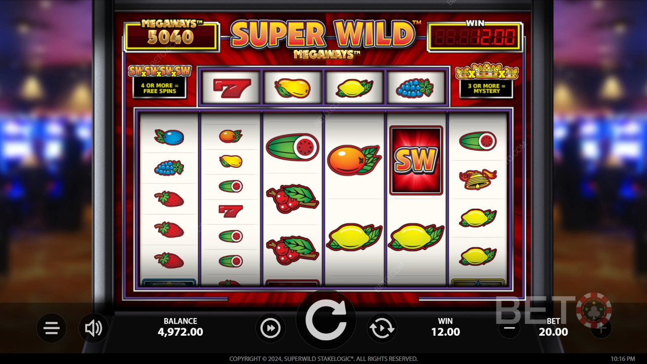 Reseña de Super Wild Megaways de BETO Slots