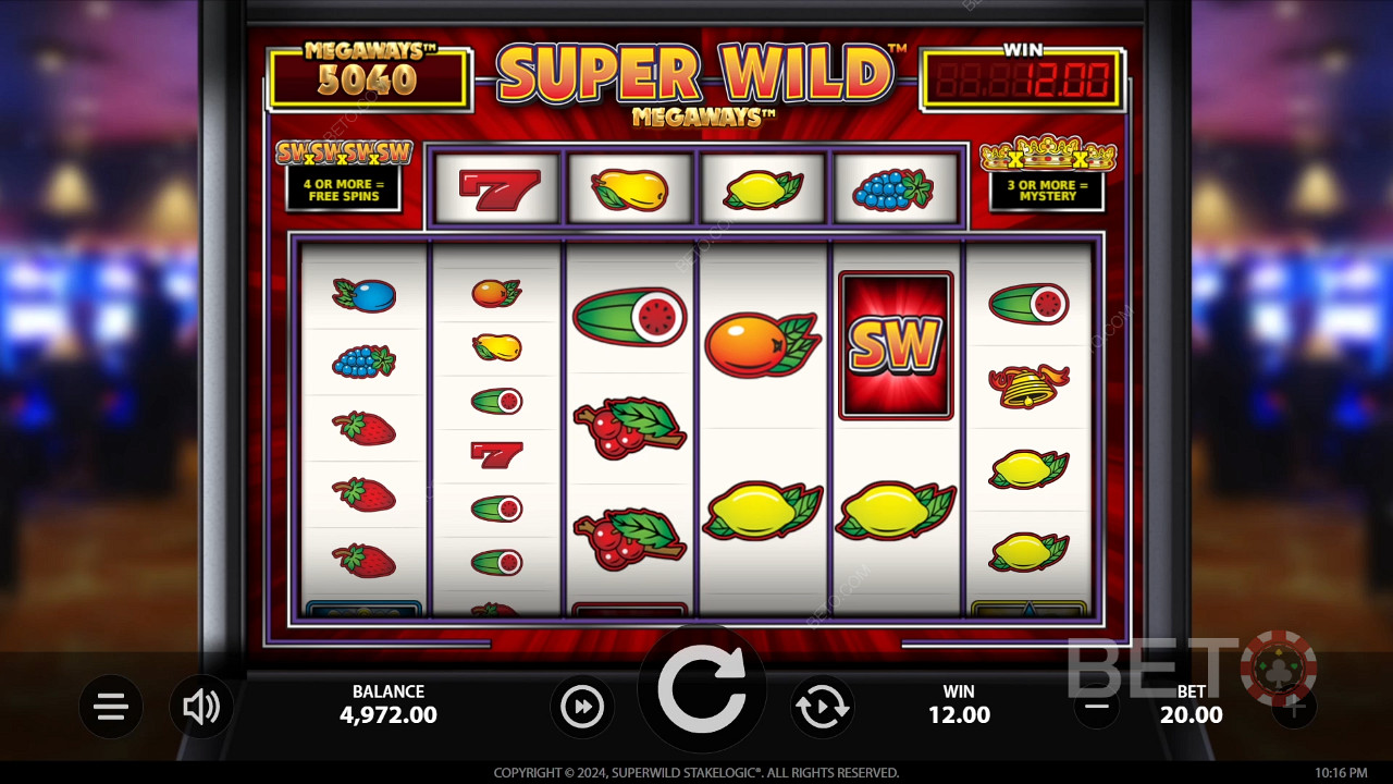 Super Wild Megaways Juego Gratis