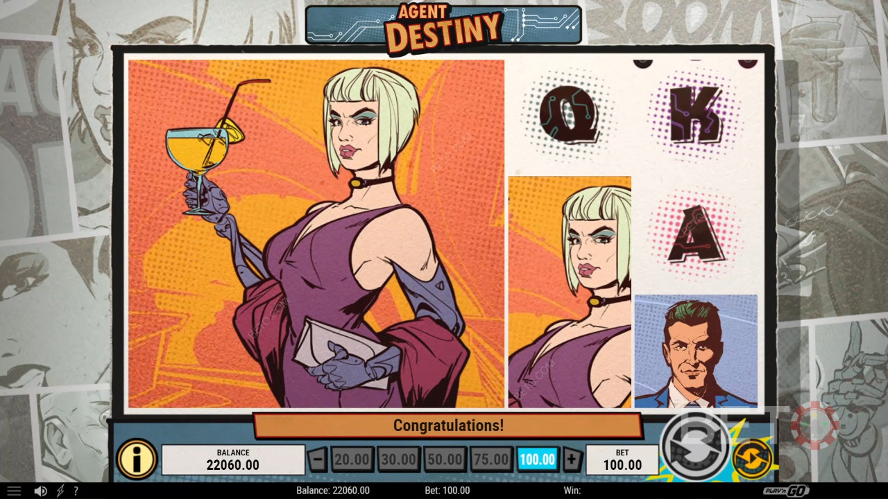 Reseña de Agent Destiny de BETO Slots