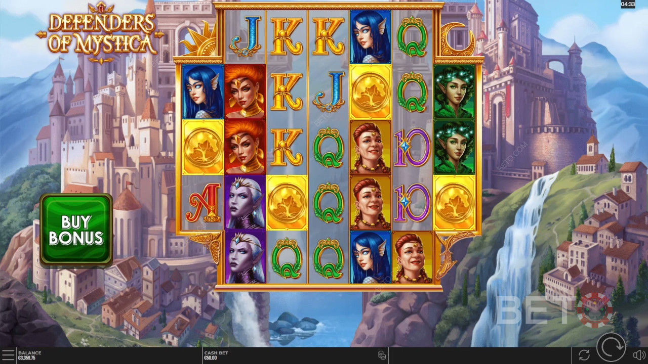 Defenders of Mystica Reseña de BETO Slots