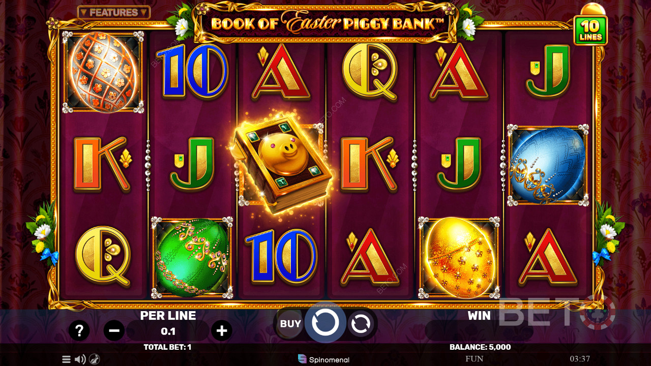 Book of Easter Piggy Bank Juego Gratis