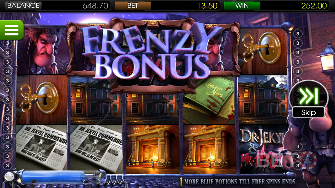 Dr. Jekyll & Mr. Hyde Reseña de BETO Slots