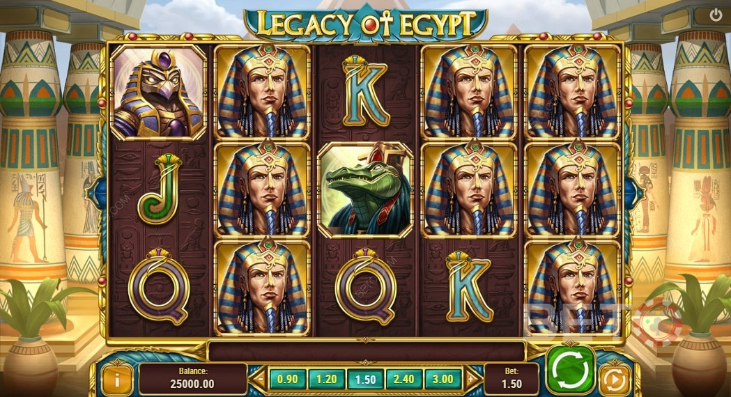 Legacy Of Egypt - Una tragaperras de temática egipcia de Play