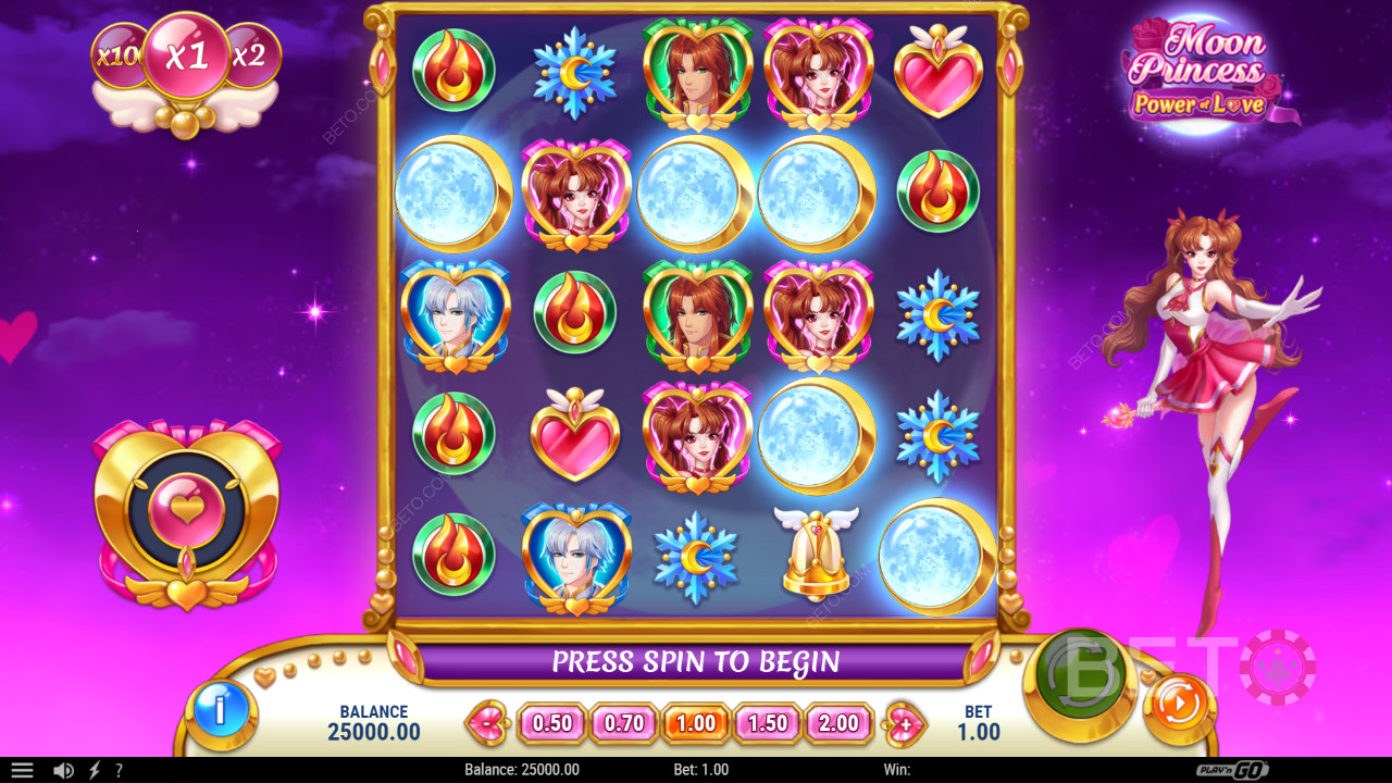 Reseña de Moon Princess Power of Love de BETO Slots