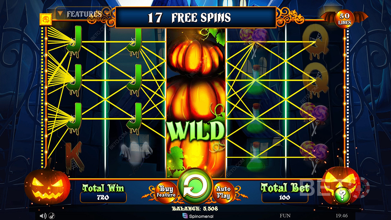Hallow Reels Juego Gratis