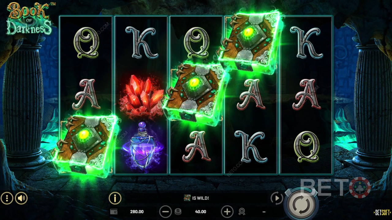 Reseña de Book of Darkness de BETO Slots