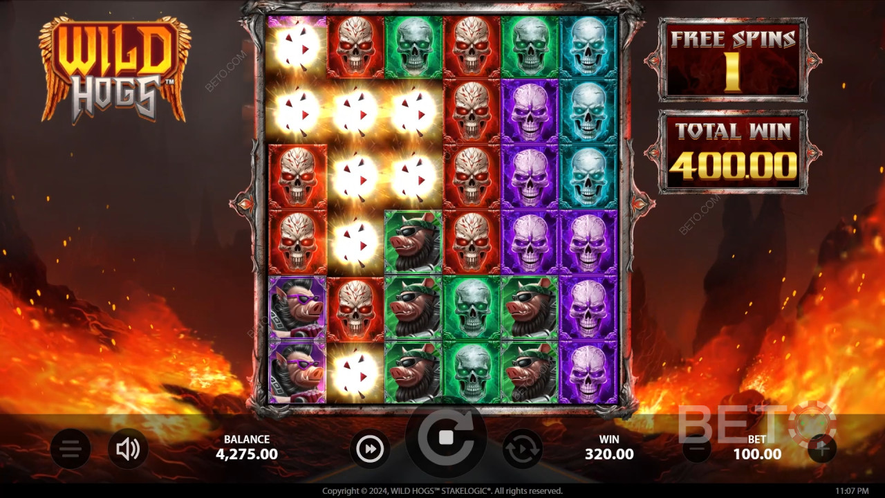 Reseña de Wild Hogs de BETO Slots