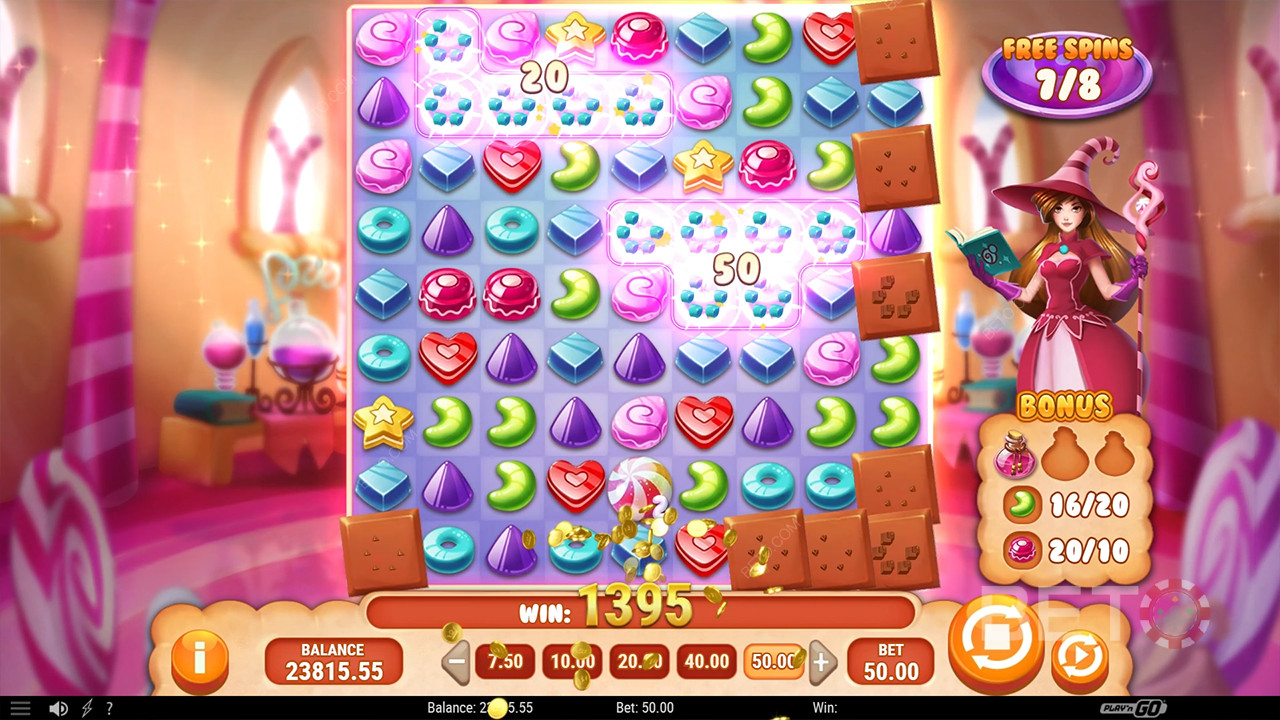 Reseña de Sweet Alchemy 2 de BETO Slots