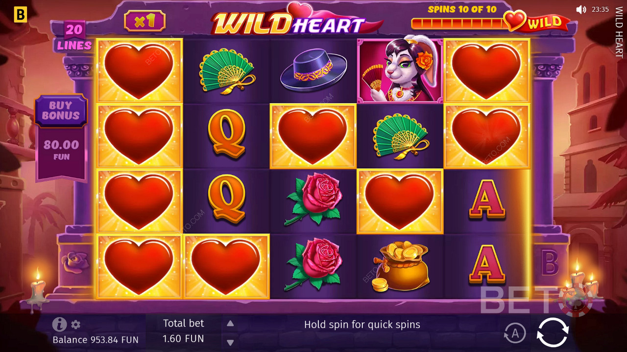 Wild Heart Juego Gratis