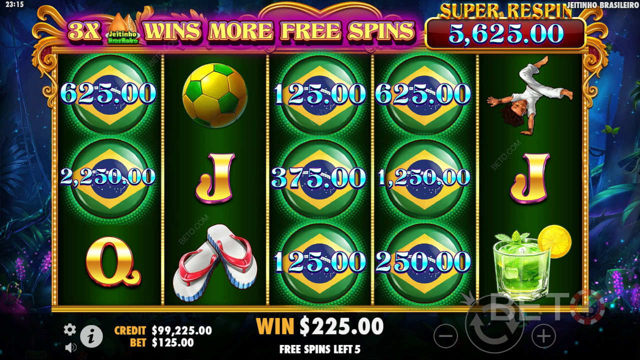 Jeitinho Brasileiro Reseña de BETO Slots