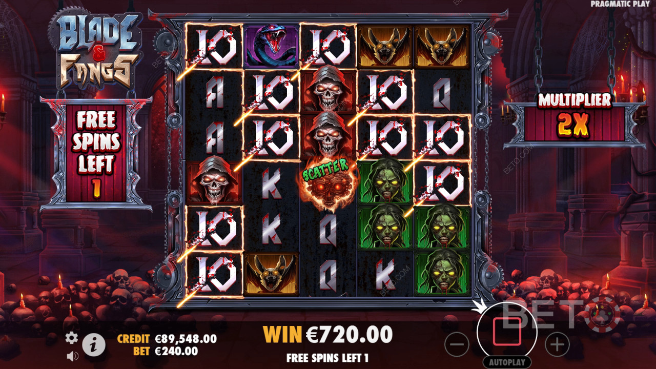 Blade & Fangs Reseña de BETO Slots