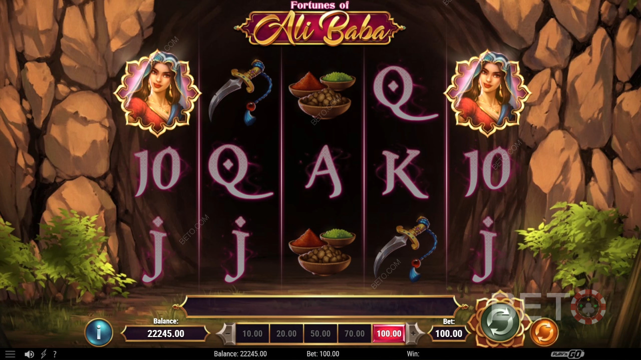 Reseña de Fortunes of Alibaba de BETO Slots